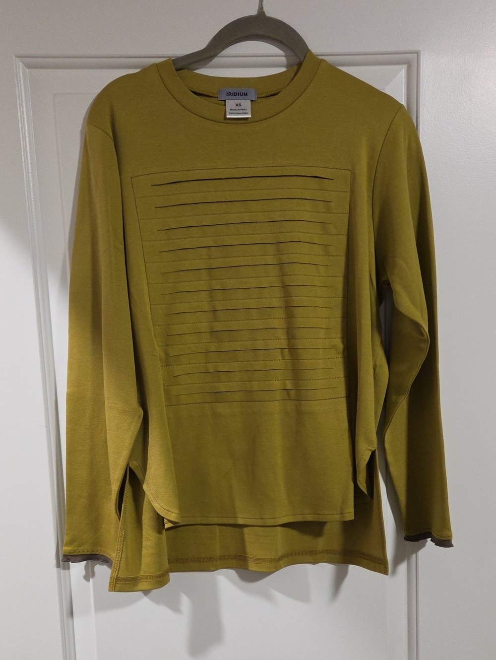 Iridium Women's Crewneck Top in Olive Green